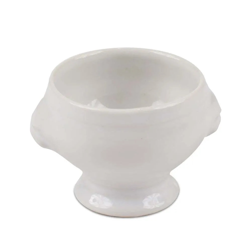 Miniature Soup Tureen - Small Porcelain Serving Bowl for Appetizers, Desserts & Condiments - Perfect for Dinner Parties, Tea Sets & Home Decor