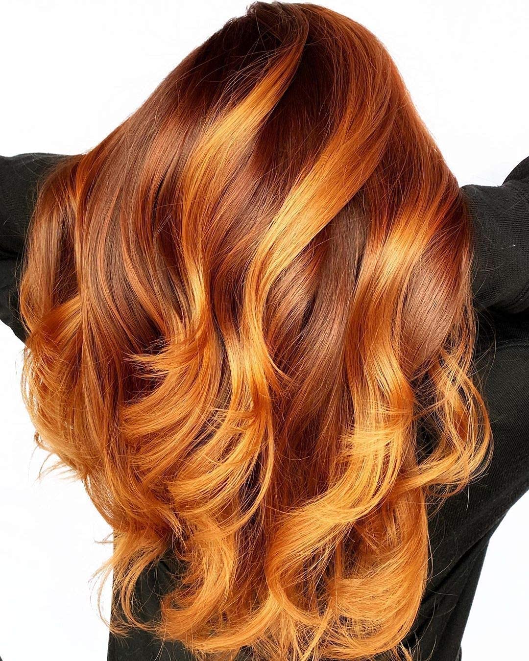 Verbier Set of 2 Colored Hair Extensions - Light Brown Synthetic Hair Streaks for Women & Girls | Straight Clip-In Highlights for Parties, Cosplay & Daily Styling