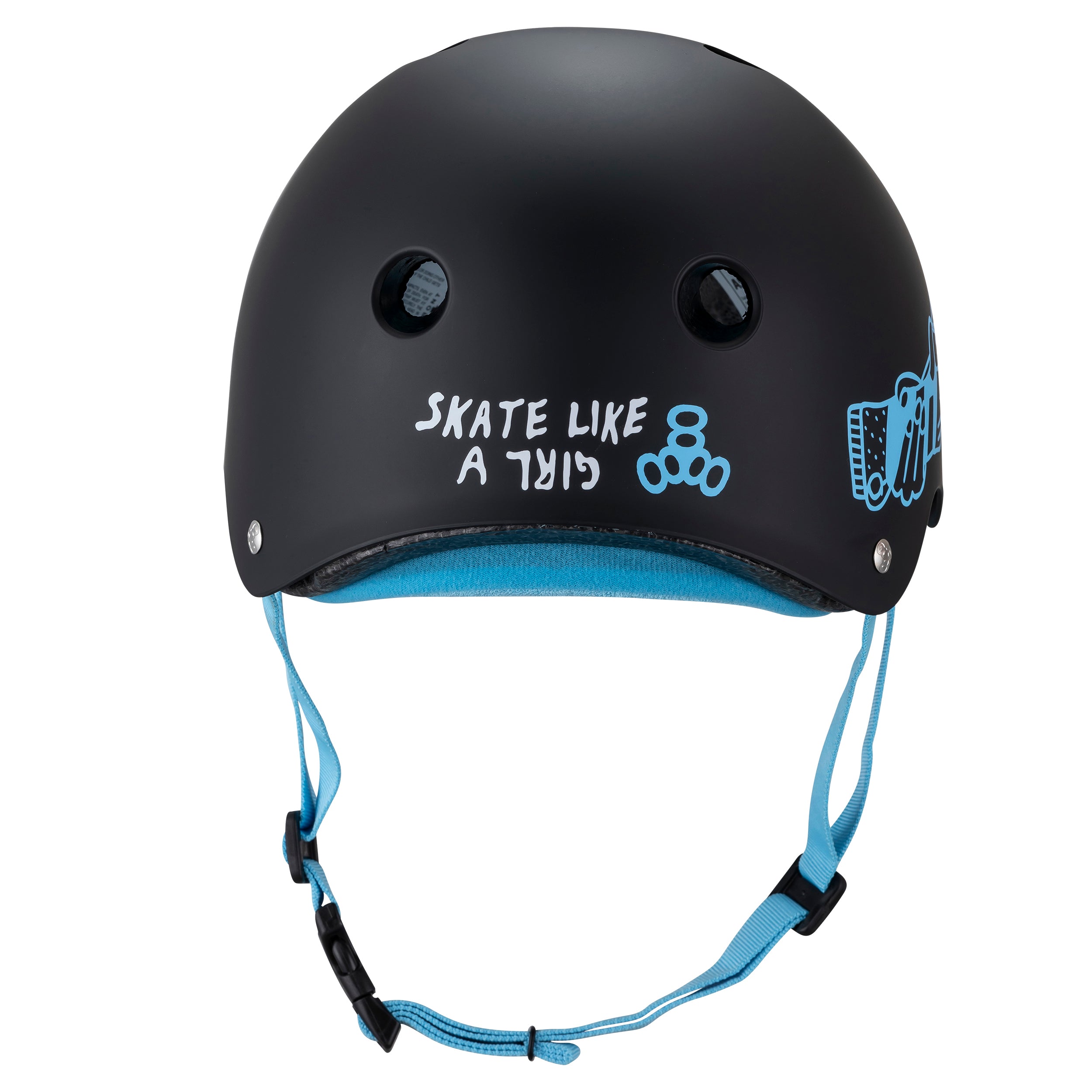 Certified Sweatsaver Helmet for Skateboarding - Lightweight & Comfortable Safety Gear for Girls & Women - Perfect for Skate Parks, Street Skating & Outdoor Sports