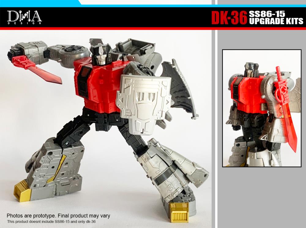 DNA Design DK36 Upgrade Kit for SS86 15 - Transformers Upgrade Parts for Enhanced Play & Display - Perfect for Collectors & Customization Projects