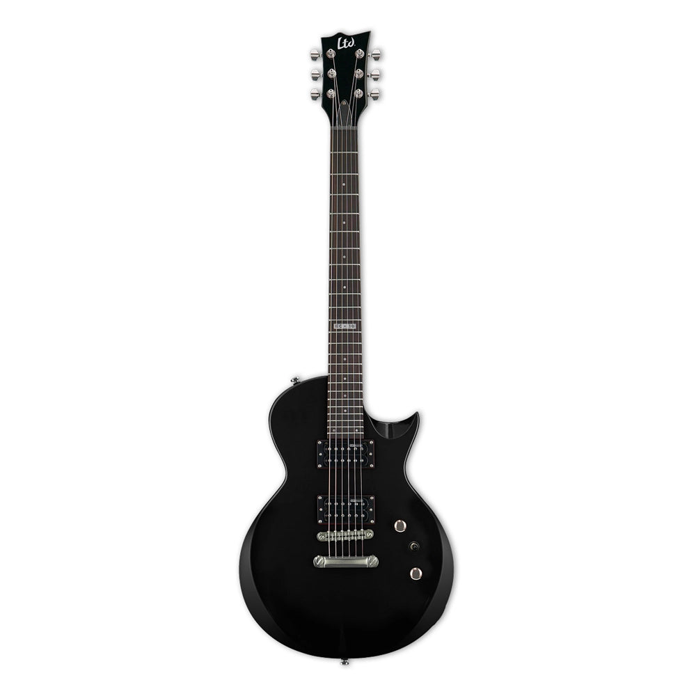 ESP LTD EC-10 Electric Guitar - Solid Body, Mahogany, Black Finish | Perfect for Rock, Metal & Stage Performances