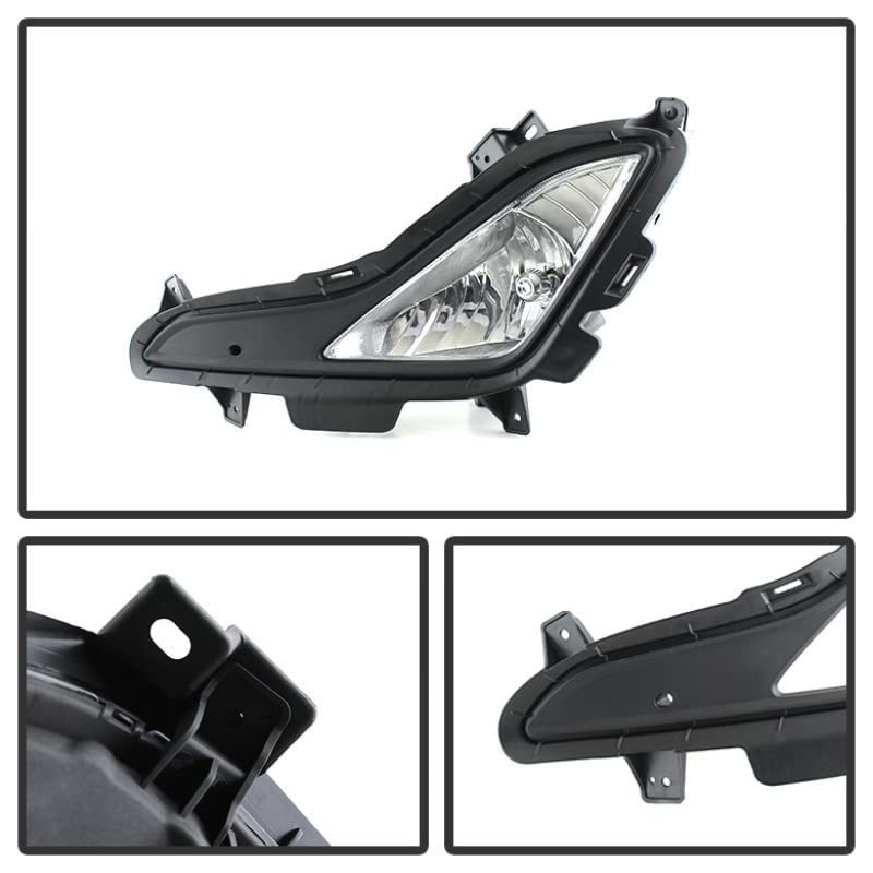 Spyder Auto 5080462 LED Fog Lights - High Performance, Durable & Waterproof for Trucks, SUVs & Off-Road Vehicles | Perfect for Night Driving, Foggy Conditions & Adventure Trips