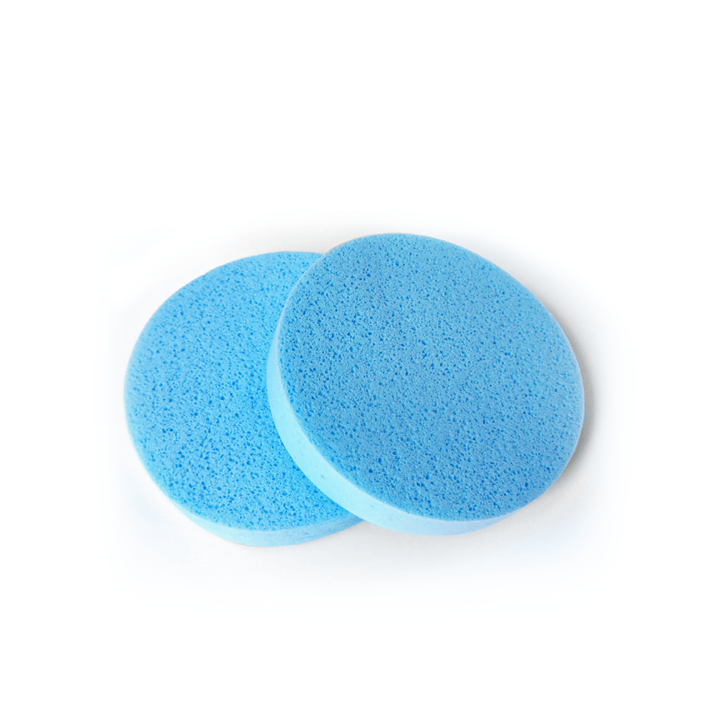 Soft Facial Sponges 2 Pack - Gentle Exfoliating & Cleansing for Daily Skincare Routine | Perfect for Makeup Removal & Sensitive Skin
