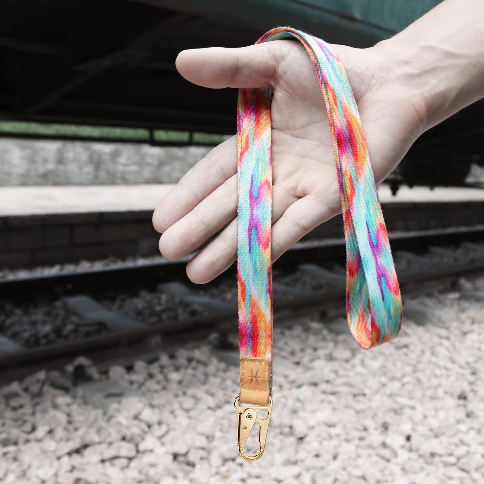 Cool Lanyards for Keys & ID Badges - Neck Strap Key Holder for Work & Events
