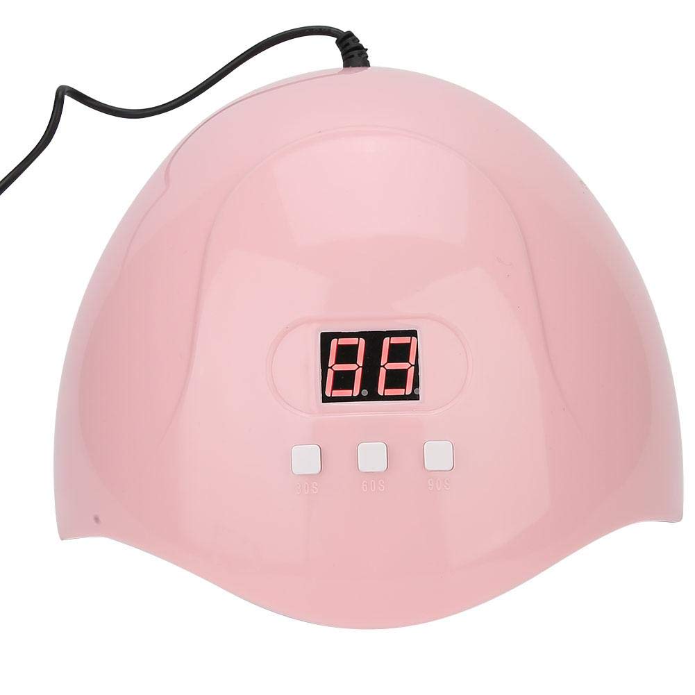 Professional LED UV Nail Gel Curing Lamp with LCD Display - Fast Drying for Hard Gel, Builder Gel & Gel Polish - Perfect for Home & Salon Manicures - Ideal for DIY Nail Art & Professional Nail Services (SUNX3)
