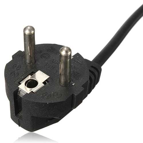 Universal AC Power Supply Adapter Cord with 3-Prong Plug for Laptop - Perfect for Home Office, Travel & Remote Work Charging