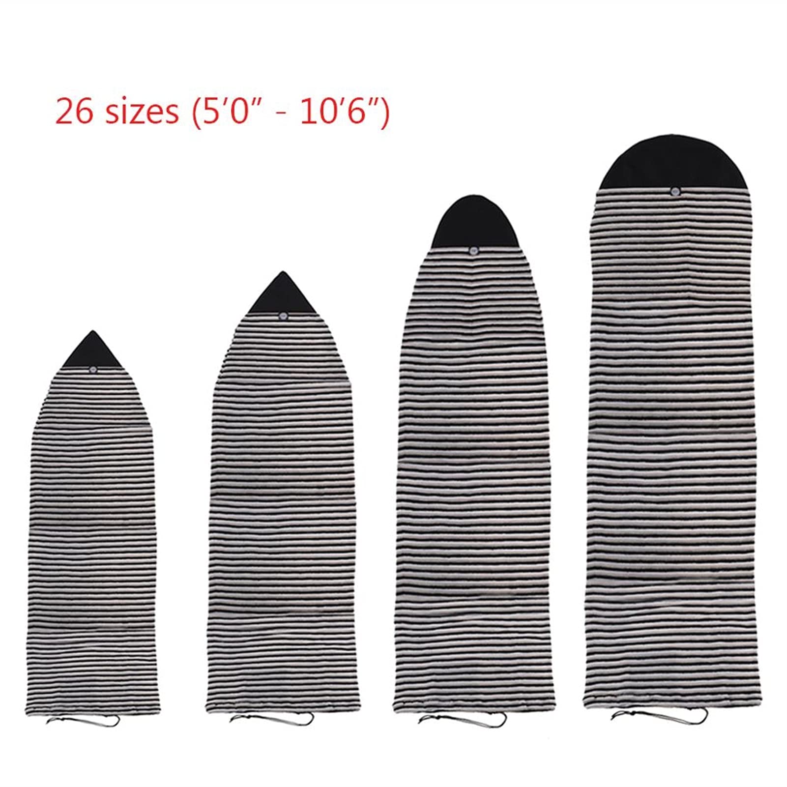 **Premium 8.2ft Paddle Board & Surfboard Storage Bag - Waterproof Protective Cover with Stretch Fit - Ideal for Travel, Beach, and Boat Storage**