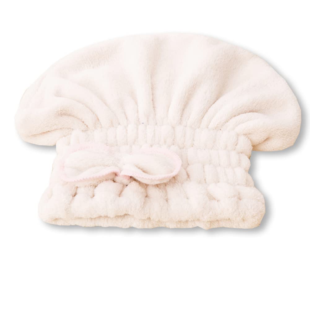 Super Absorbent Microfiber Hair Towel Wrap - Quick Dry Hair Turban for Long & Curly Hair - Soft Bath & Shower Cap for Wet Hair - Perfect for Post-Wash, Gym, Swimming & Spa Days