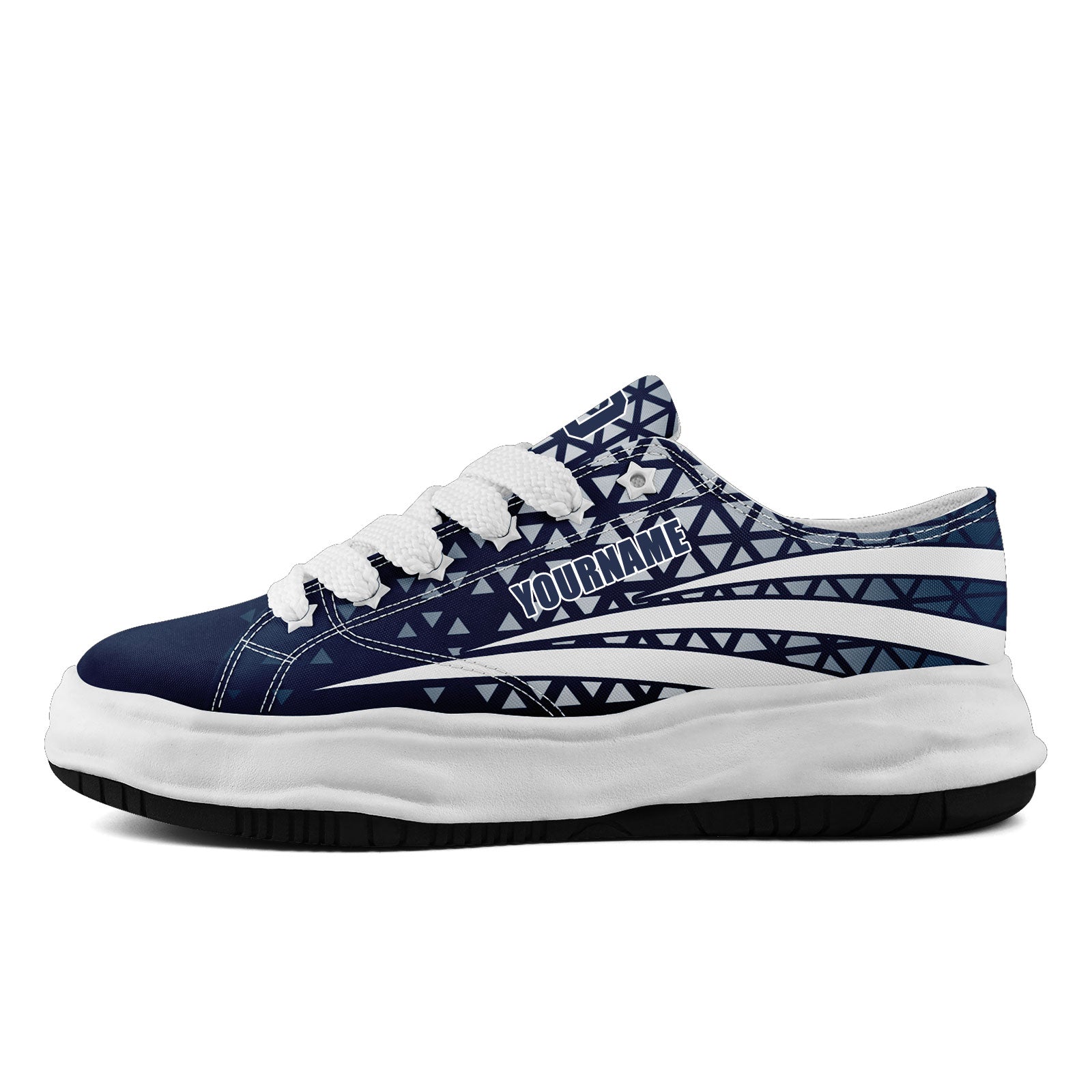 Custom Blue & White Texas Football Jersey & Sports Shoes Combo - Personalized Football Uniform Set for Fans & Players - Perfect for Game Day, Training & Team Events