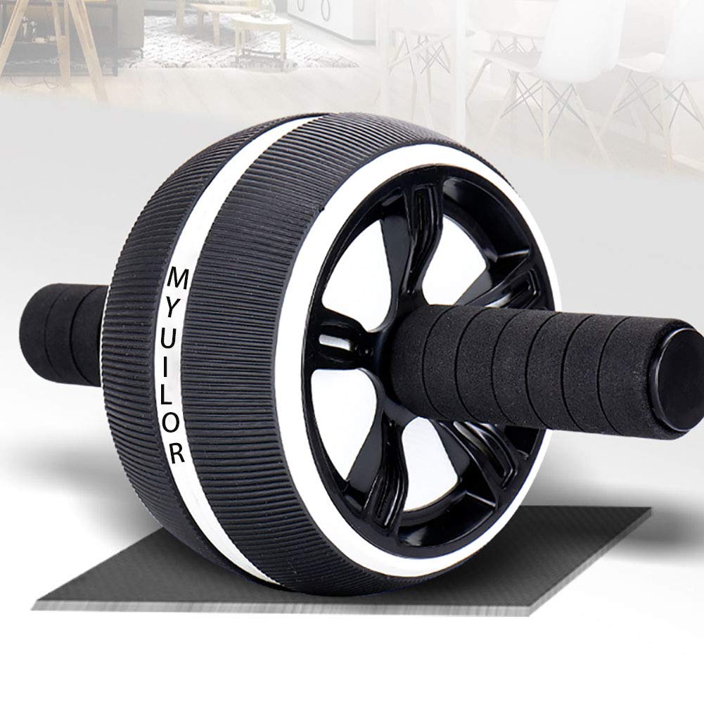 Myuilor Ab Roller Wheel - Core Workout Equipment for Abs Exercise & Home Gym Training | Perfect for Home Fitness, Strength Training & Toning