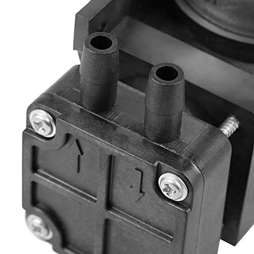 12V DC Mini Vacuum Pump - 42W Brushed Oilless Design, 85KPa 40L/min for HVAC, Medical Equipment, and DIY Projects