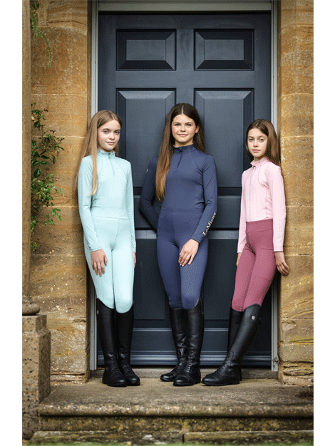 Le Mieux Young Rider Base Layer - Breathable & Moisture-Wicking Equestrian Underwear for Horse Riding & Cold Weather Training