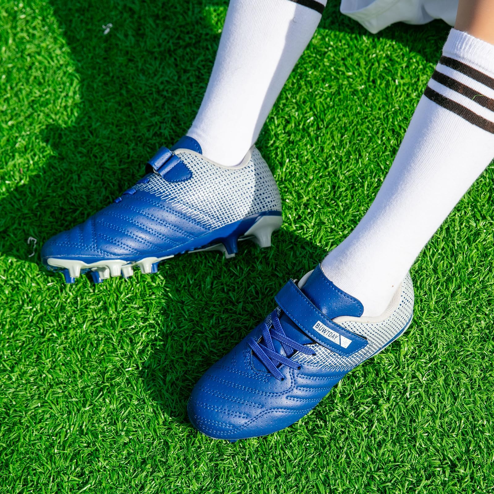 **Best Kids Soccer Cleats for Boys & Girls - Youth Football Shoes for Outdoor & Firm Ground (Little Kid/Big Kid) - Perfect for Training, Matches & Sports Activities**