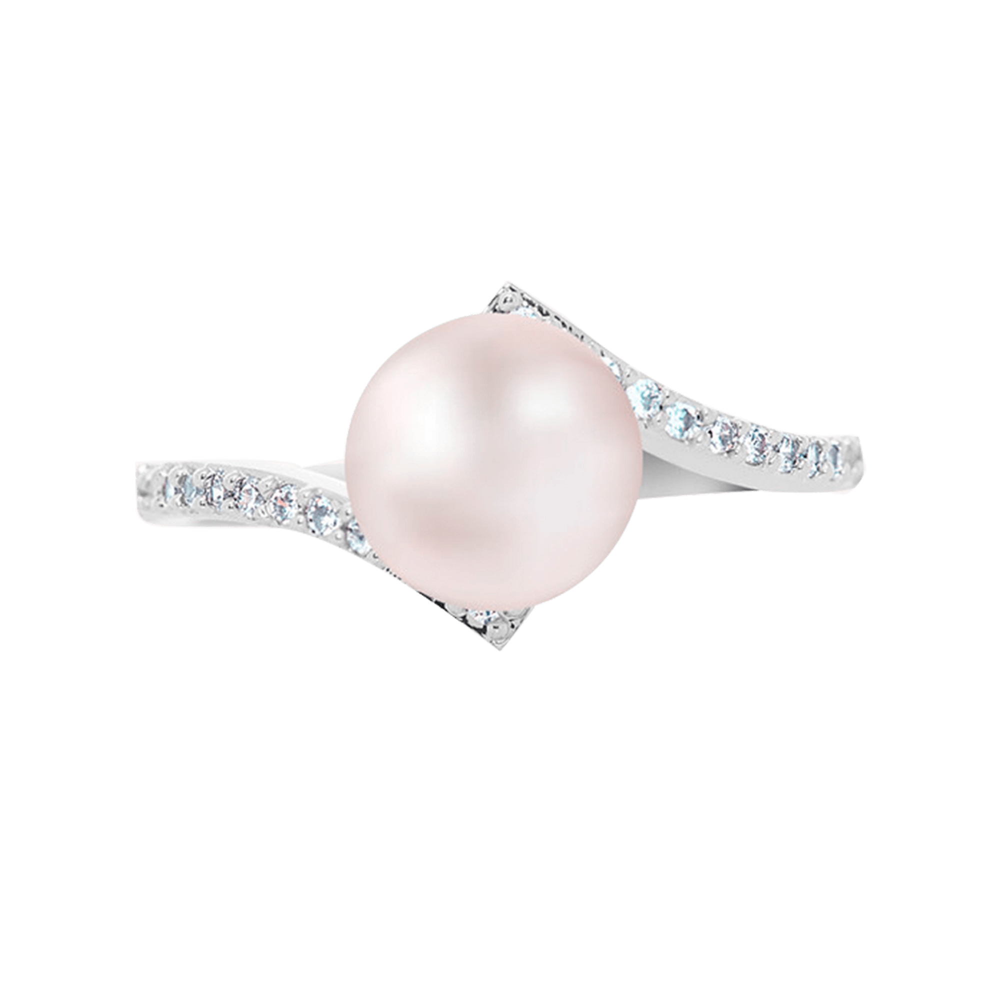 Queen of Gems Ring - Elegant Sterling Silver Jewelry with Cubic Zirconia | Perfect for Weddings, Anniversaries & Special Occasions