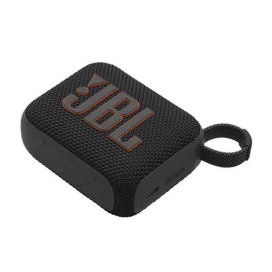 JBL GO 4 Portable Bluetooth Speaker - Black | Wireless Speaker for Outdoor, Travel, Beach & Home Use