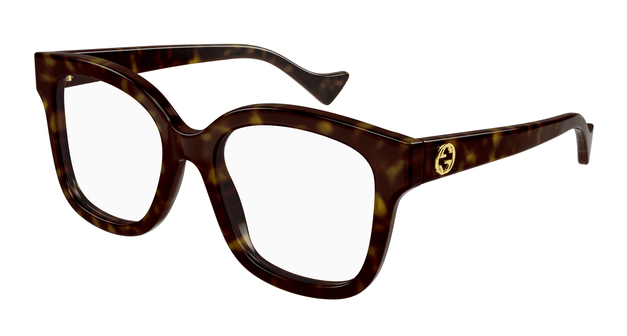Gucci GG1258O Square Sunglasses in Dark Havana - Stylish & UV Protection for Outdoor Activities, Travel & Fashion