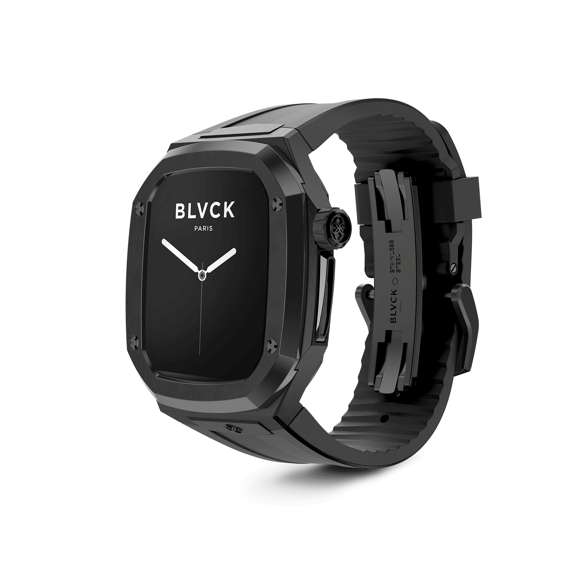 Apple Watch Case SPIII45 BLVCK - Protective Cover for Apple Watch Series 1/2/3/4/5/6/7/8/SE - Durable Scratch-Resistant Case for Workout, Running & Daily Use