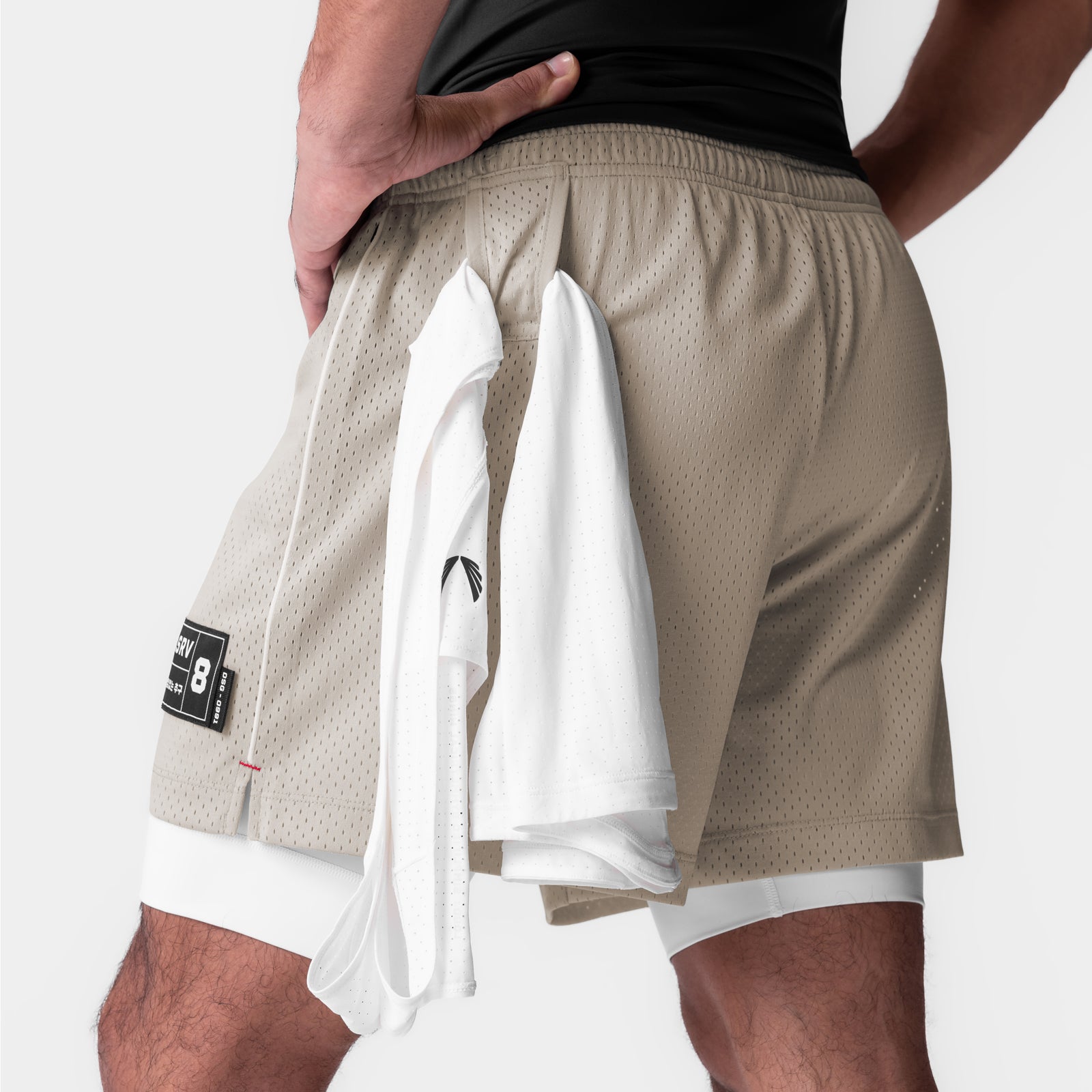 Ion Mesh 5 Liner Shorts for Men - Lightweight Breathable Athletic Running Shorts with Pockets - Perfect for Gym, Workout, Jogging and Casual Wear