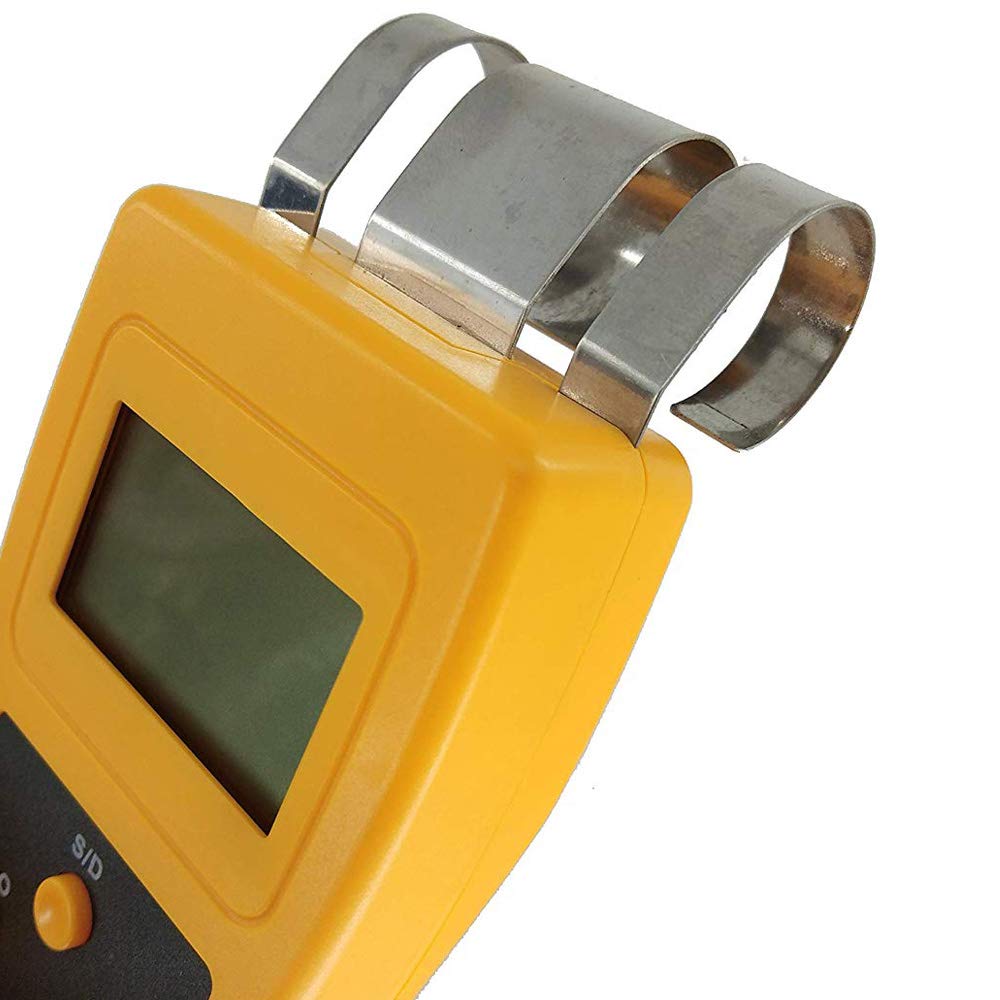 Professional Digital Concrete Moisture Meter - Accurate Wall, Tile, Floor, Gypsum, Marble, Cement & Brick Moisture Tester (0-50% Range) - Perfect for Construction, Renovation & Home Inspection Projects