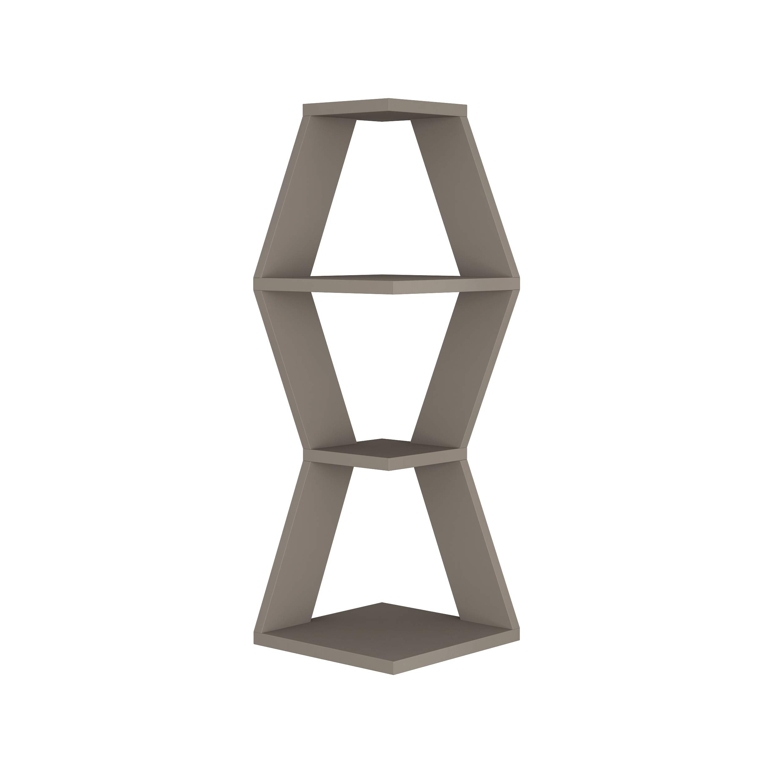 Modern Mocha Wall Shelf 33.86