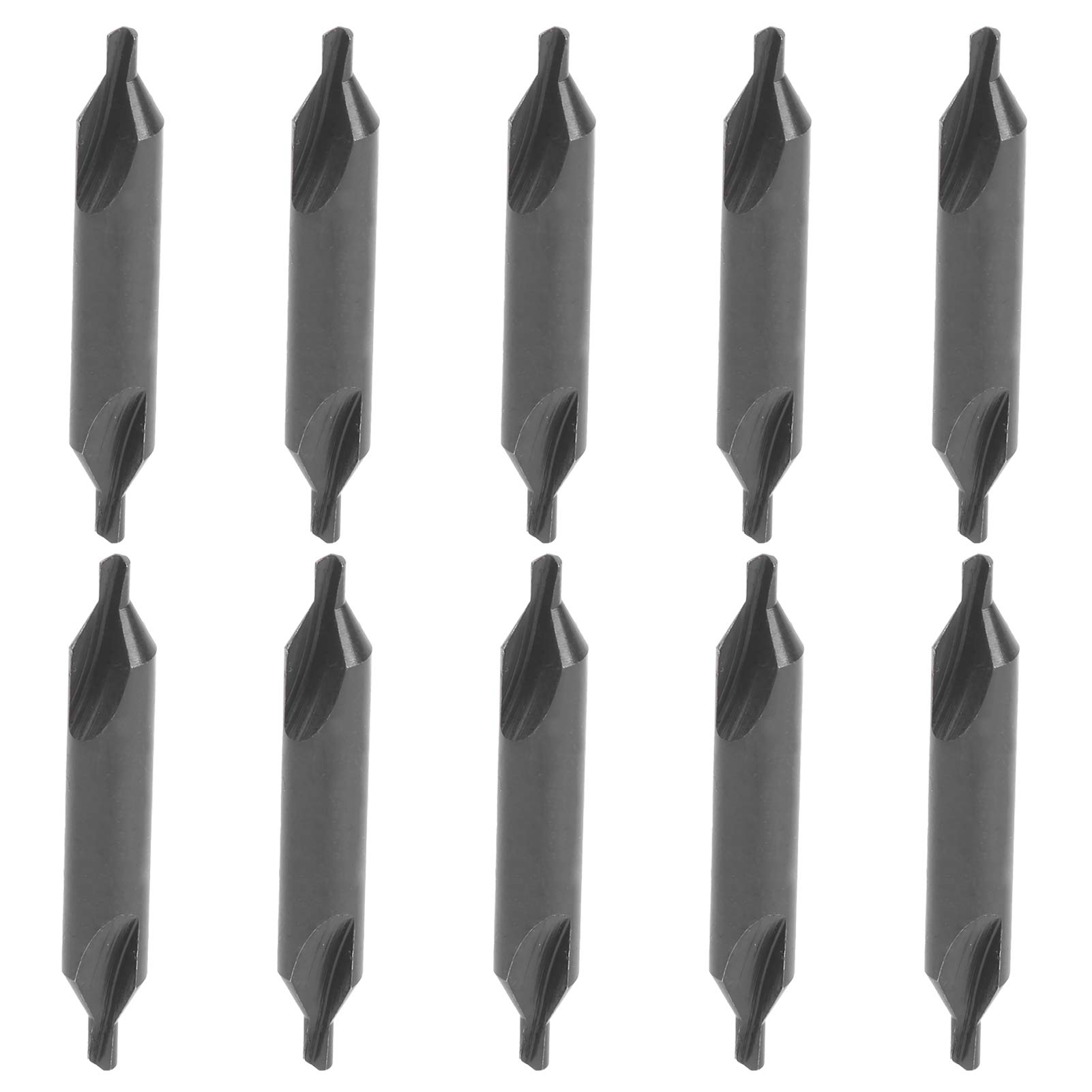 GOWENIC 10Pcs Centering Drill Bit Set - 3mm High Hardness Combined Drill Bits for Industrial Metal Processing | Perfect for CNC, Woodworking & DIY Projects