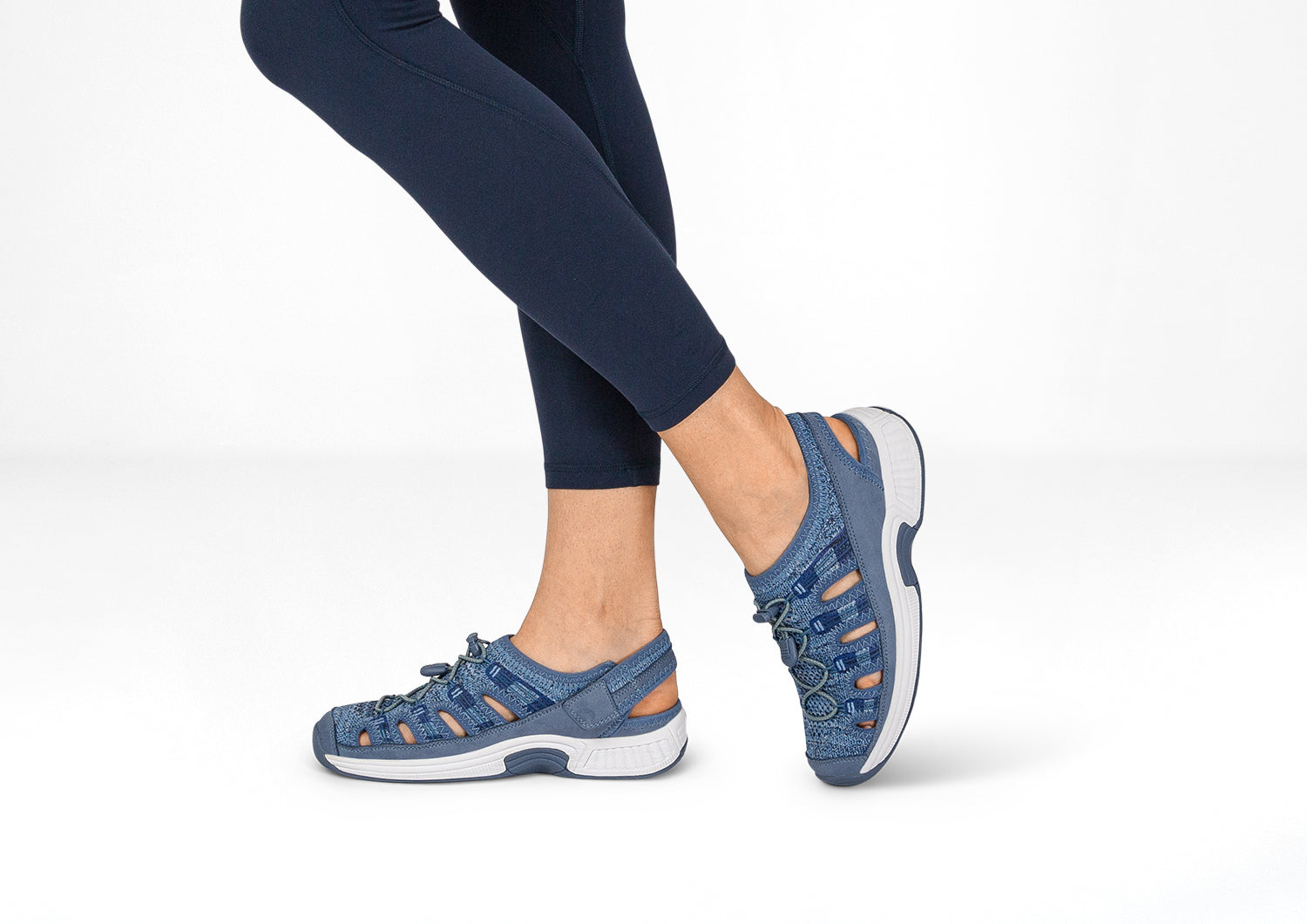 Laguna Women's Blue Sandals - Comfortable Beach & Casual Walking Shoes for Summer Outings