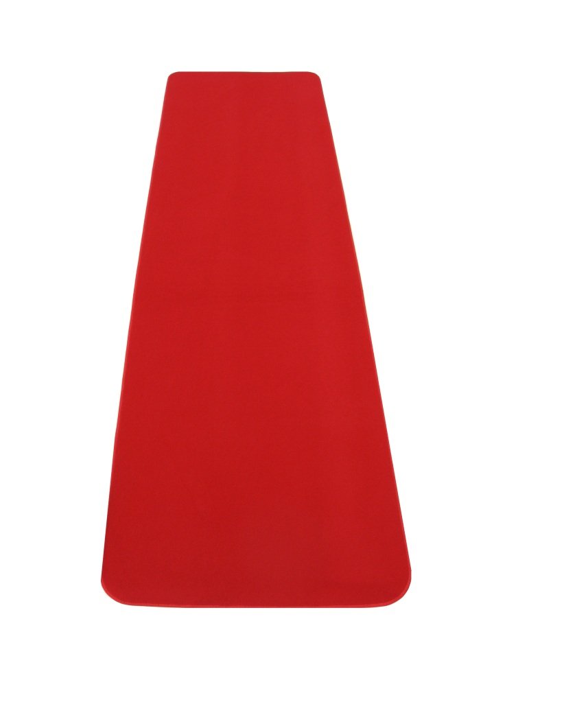 11'X11' Red Square Carpet Area Rug – Durable Soft Indoor/Outdoor Floor Mat – Perfect for Living Room, Bedroom, or Patio Decor