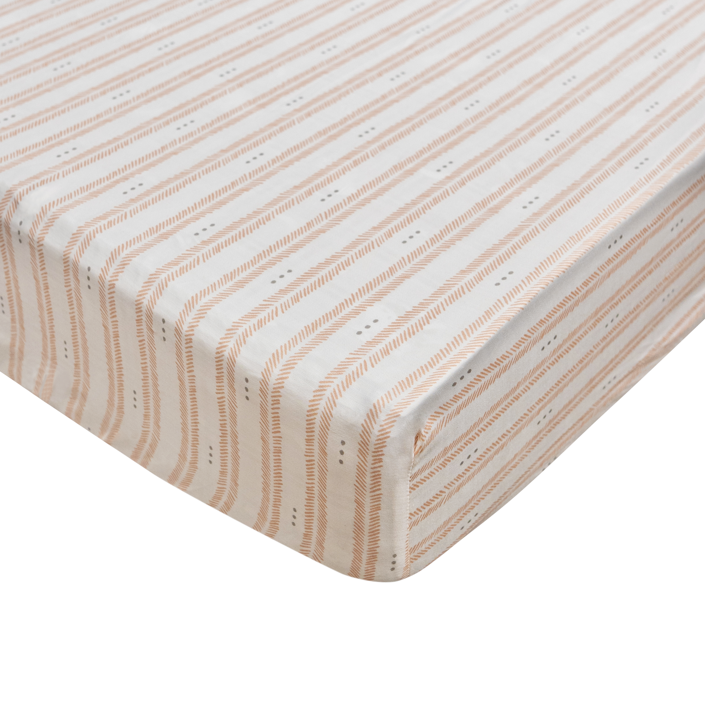 Soft & Breathable Crane Baby Crib Sheets - 100% Organic Cotton Fitted Crib Sheets for Nursery, Toddler & Infant Beds - Perfect for Daycare, Home Nursery & Travel Cribs