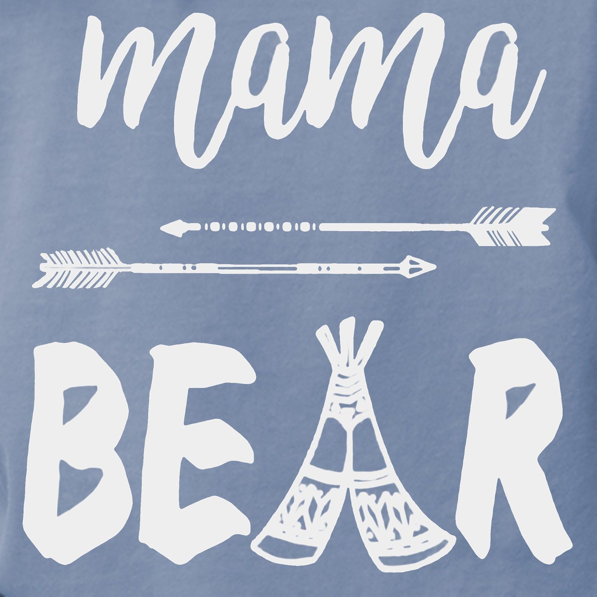 Mama Bear T-Shirt for Women - Soft Comfort Colors Tee - Perfect for Casual Wear, Mother's Day Gifts & Family Outings