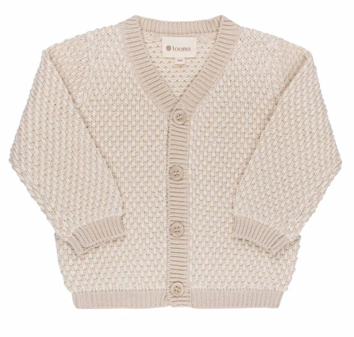 ELY & CO Bubble Knit Cardigan for Baby Girls & Boys (3 Months to 2 Years) - Soft & Cozy Sweater for Playdates, Outings & Family Photos
