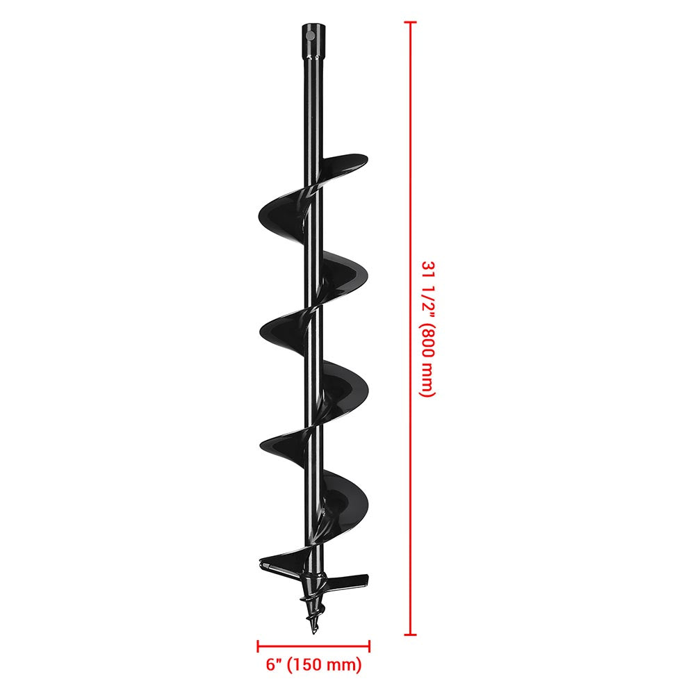TheLAShop Heavy Duty Earth Auger Bit - 4