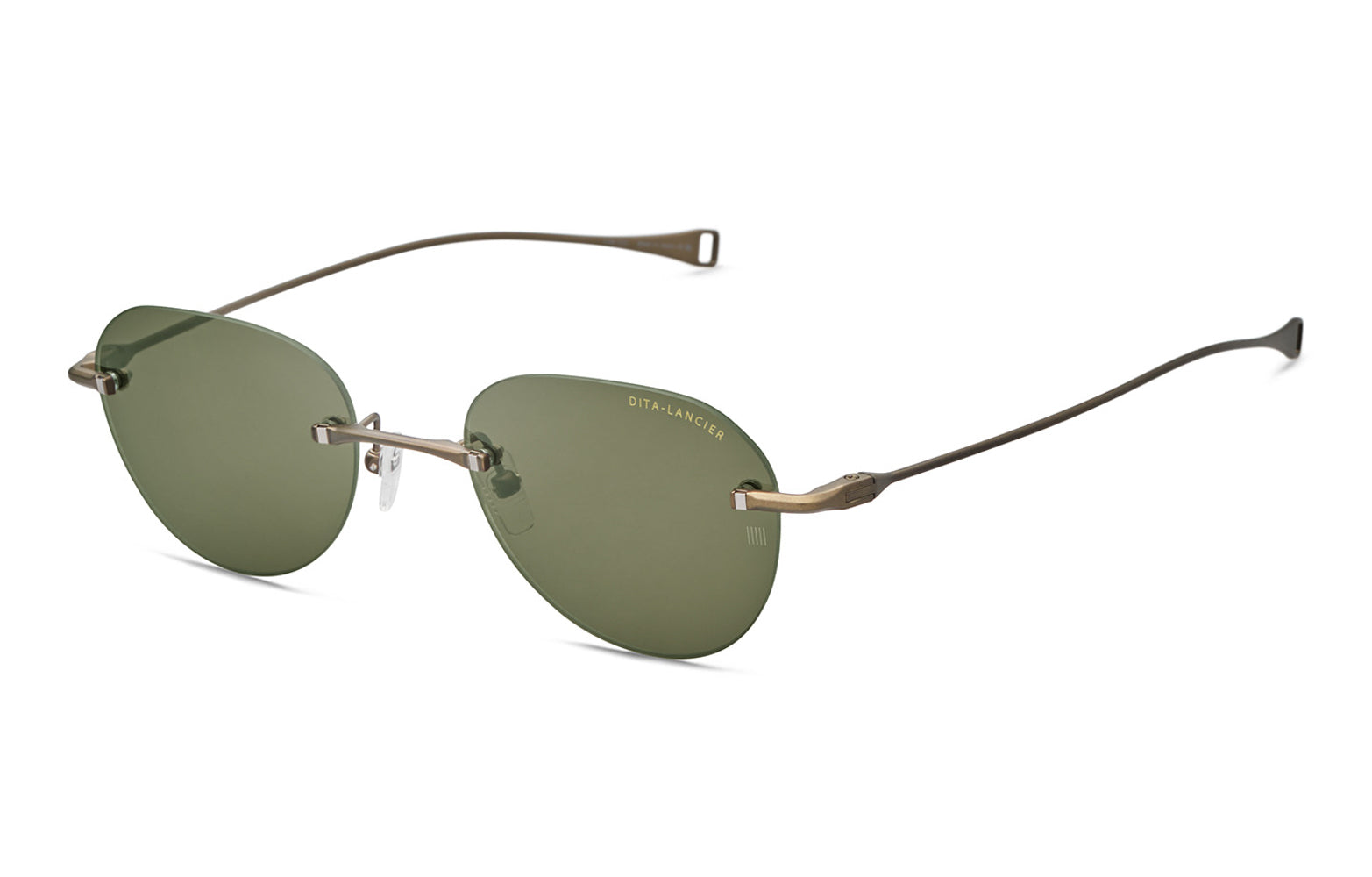 Dita Lancier DLS121 Sunglasses - Premium Polarized UV Protection Aviator Style for Men & Women - Perfect for Driving, Travel, and Outdoor Activities