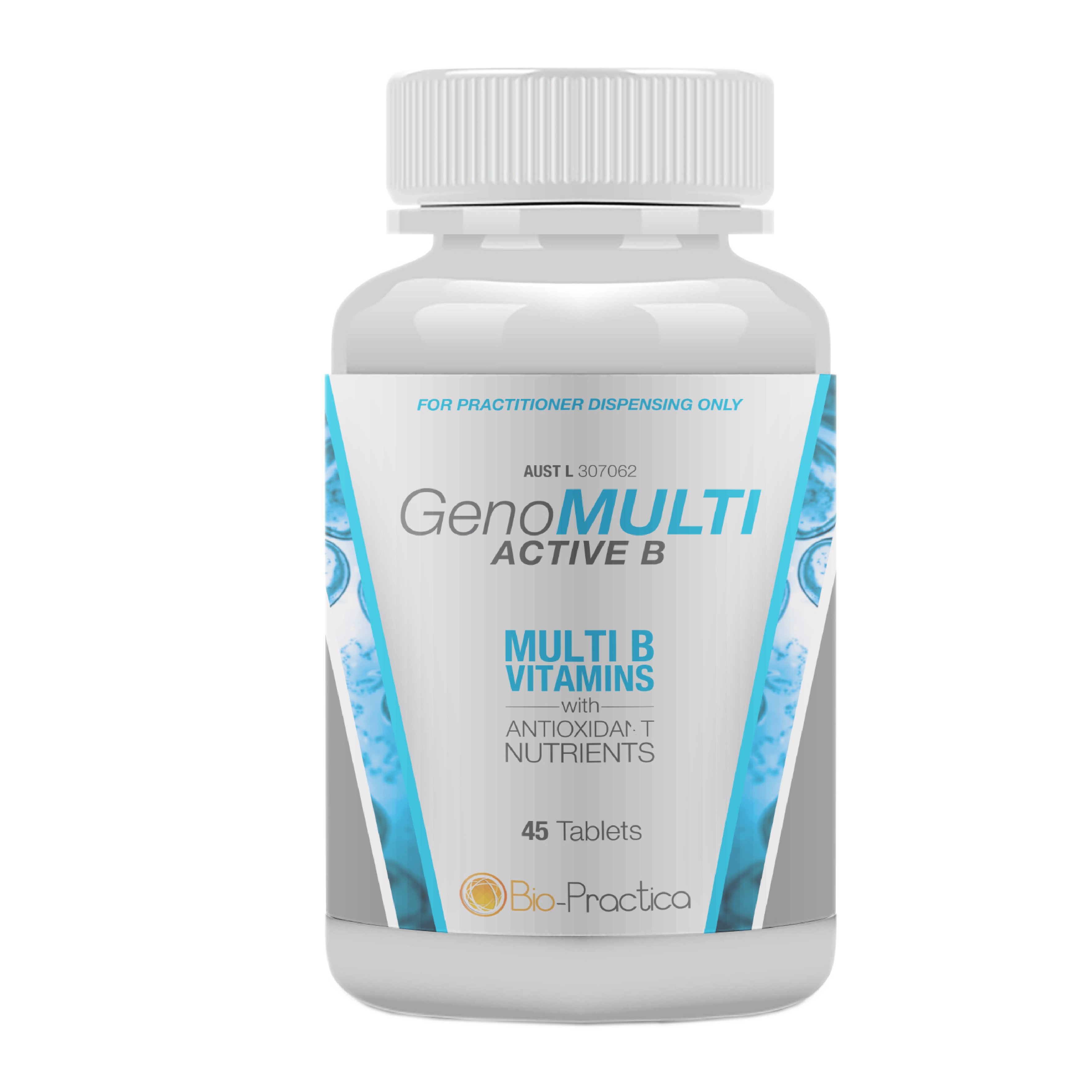 Bio Practica GenoMulti Active B - Premium Multivitamin Supplement for Immune Support & Energy Boost | Ideal for Busy Professionals & Active Lifestyles