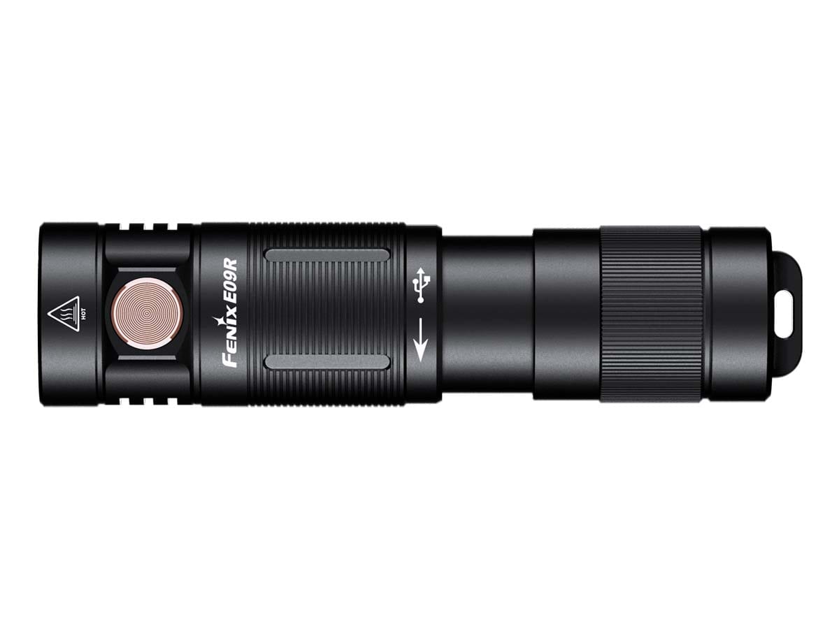 Fenix E09R Rechargeable EDC Flashlight - Ultra Bright 300 Lumens, Compact Keychain Light for Camping, Hiking & Emergency Use