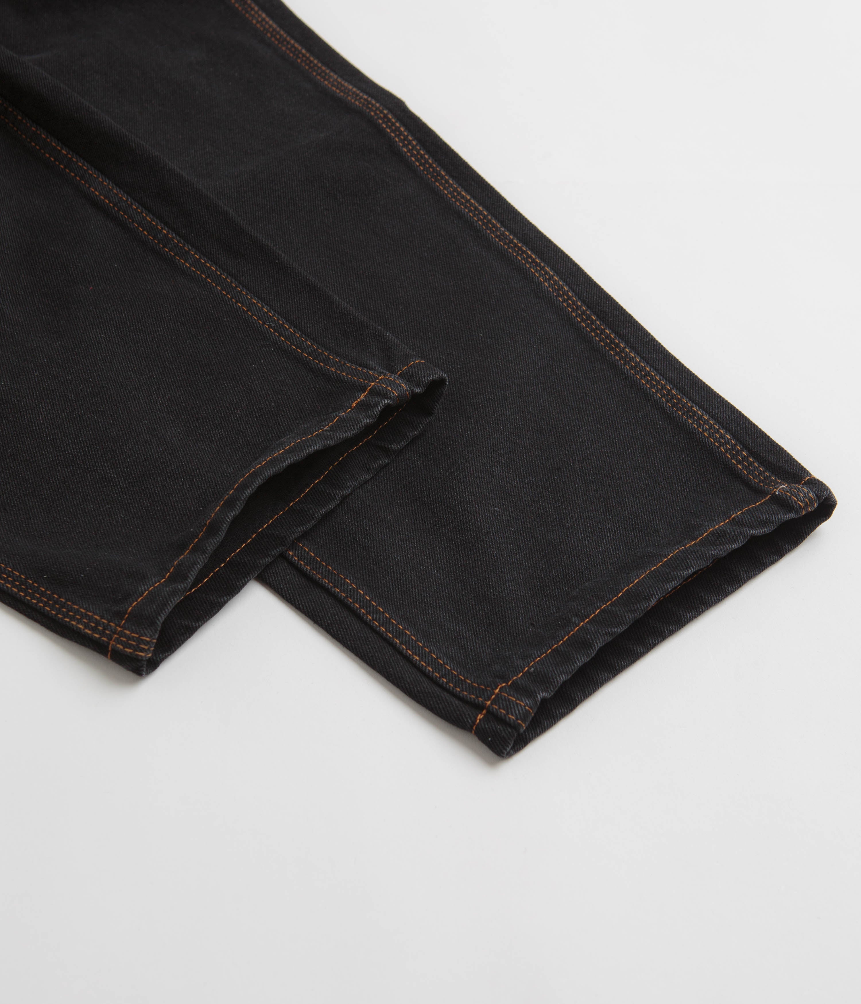 Butter Goods Santosuosso Jeans - Washed Black & Brown Denim Pants for Men | Casual Wear & Street Style Outfits