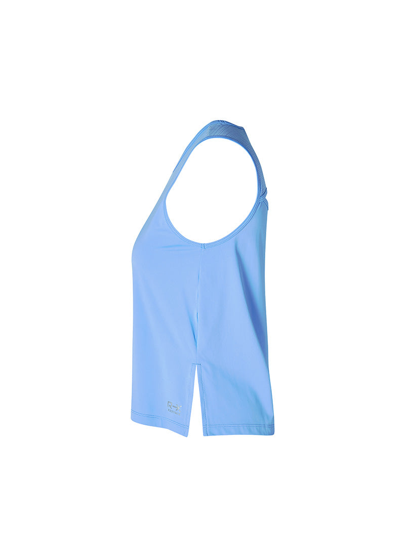 Stylish RX Cut Out Sleeveless Top for Women - Trendy Summer Fashion, Casual Wear & Night Out Outfit