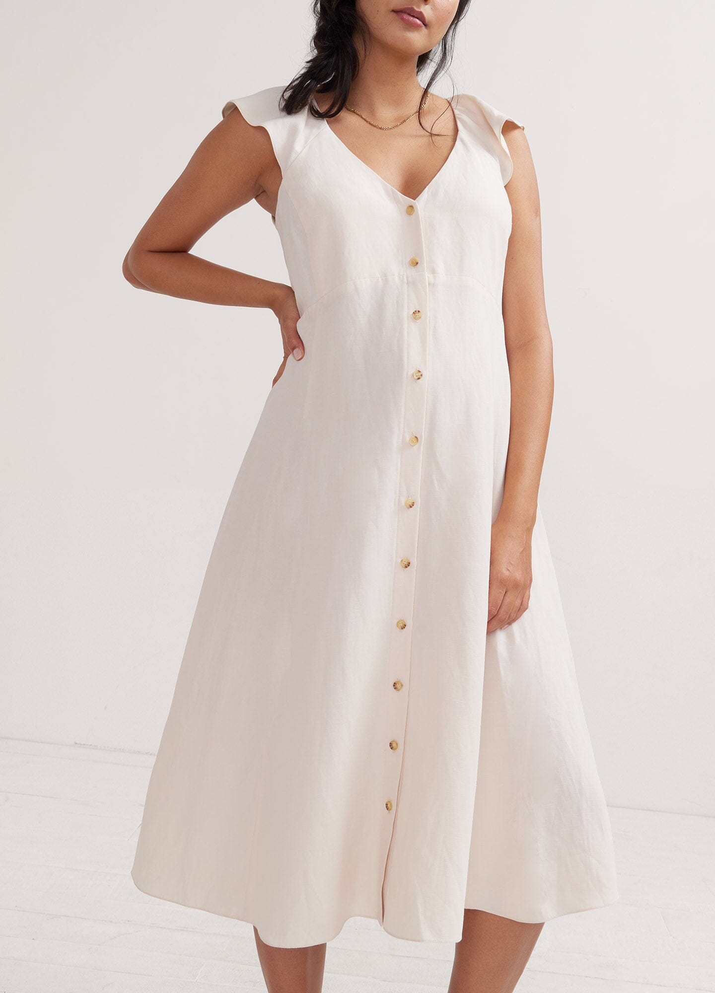 The Jules Dress 2 - Women's Floral Print Summer Dress with Pockets | Perfect for Beach Vacations, Date Nights & Outdoor Parties