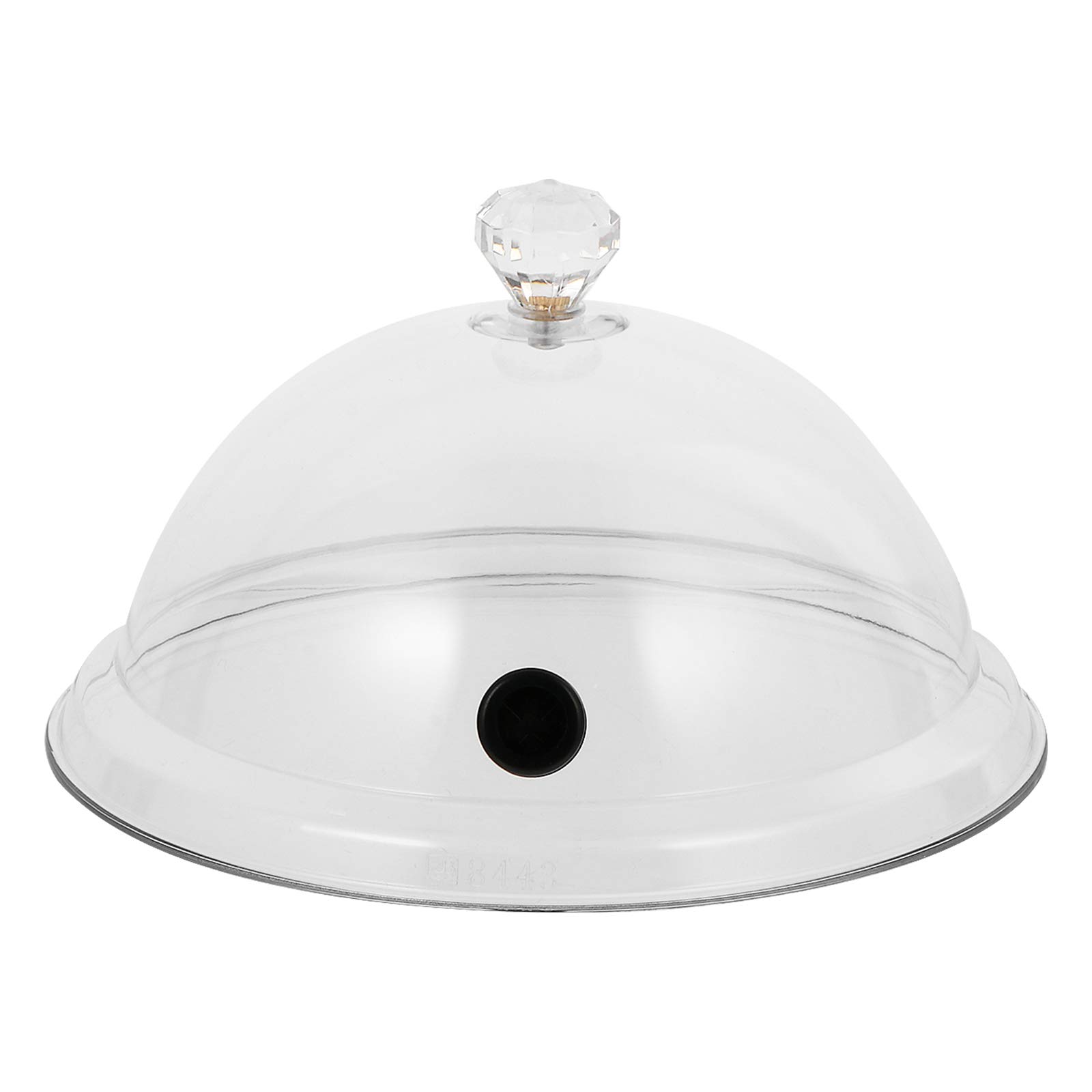 DOITOOL Transparent Smoky Food Cover - Large for Kitchen & Dining