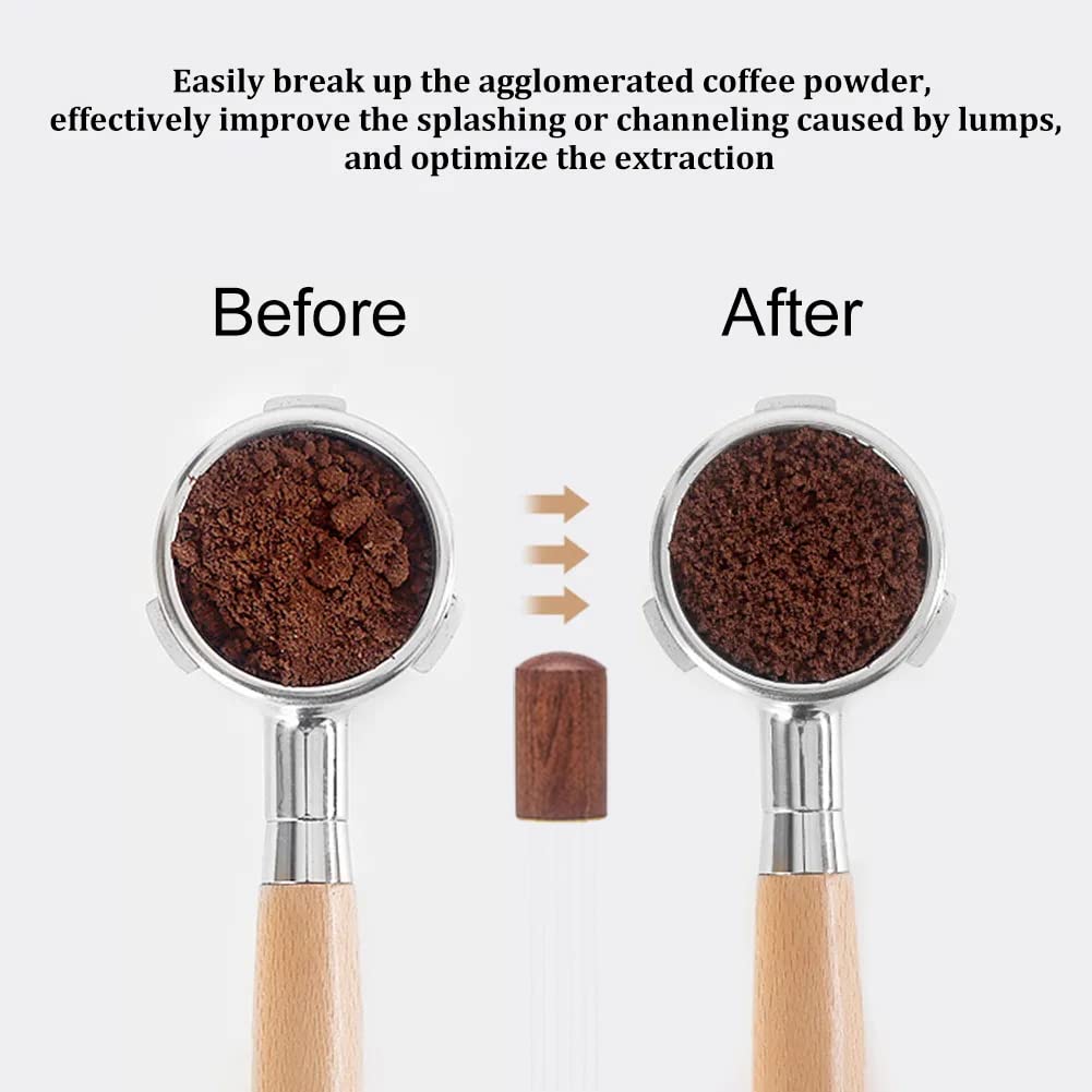 Premium WDT Coffee Distribution Tool - Espresso Stirrer & Tamper Needle Dispenser for Perfect Coffee Grounds | Barista Accessories for Home & Professional Use