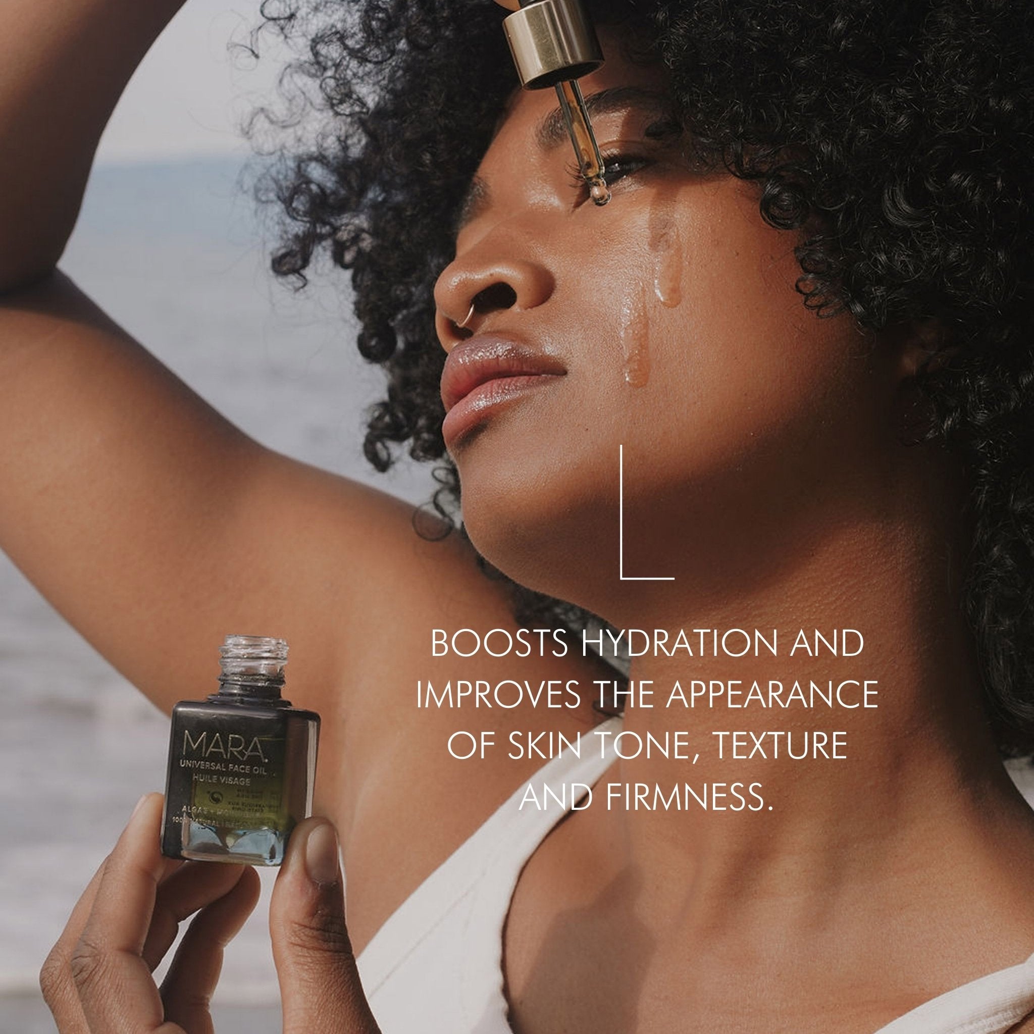 Organic Algae & Moringa Universal Face Oil - Hydrating Anti-Aging Facial Treatment for Dry, Sensitive Skin | Day & Night Moisturizer for Women & Men