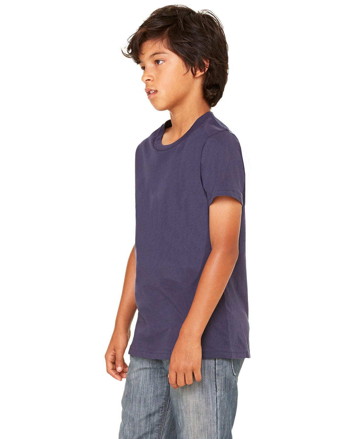 Bella + Canvas 3001Y Youth Jersey T-Shirt - Soft Cotton Short Sleeve Tee for Kids - Perfect for School, Play & Everyday Wear