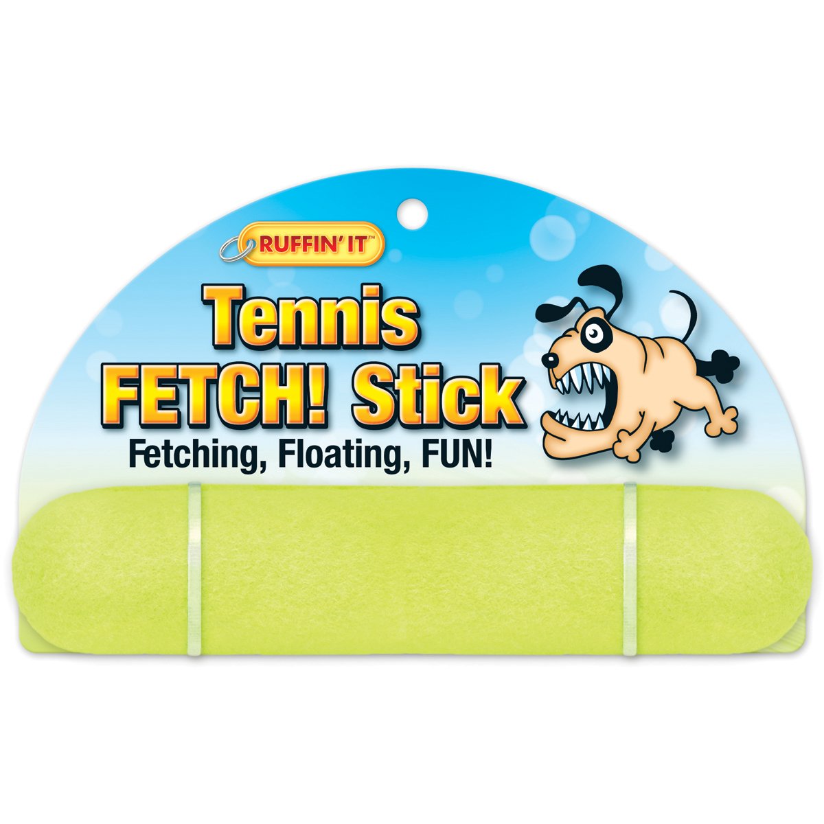 Westminster Pet Products 21859 Tennis Ball Stick Fetch Toy for Dogs - Durable Outdoor & Indoor Play for Active Pets