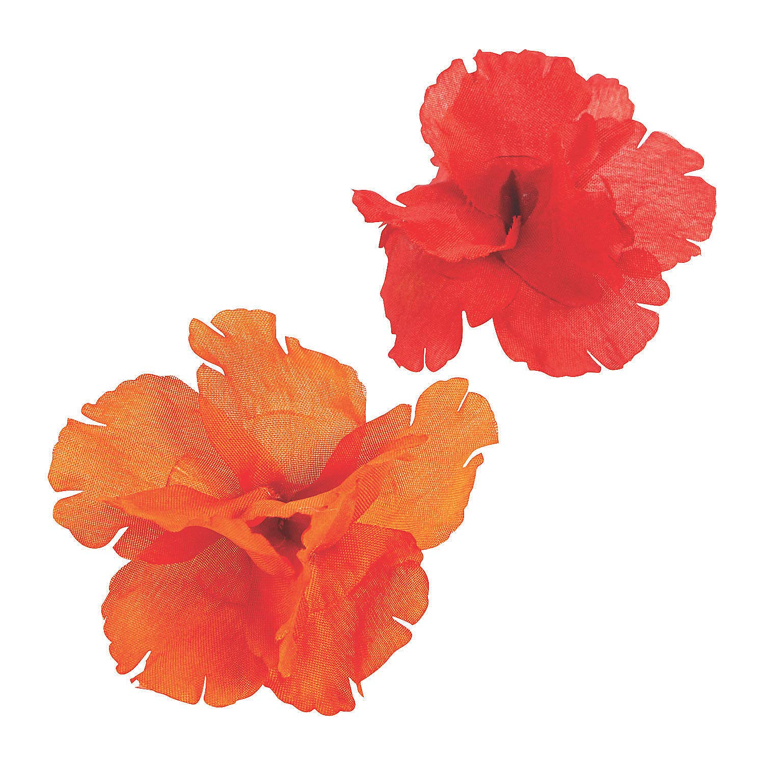 Fun Express Fiesta Flower Hair Clips - 12 Pack Colorful Hair Accessories for Women & Girls - Perfect for Parties, Weddings & Everyday Fashion