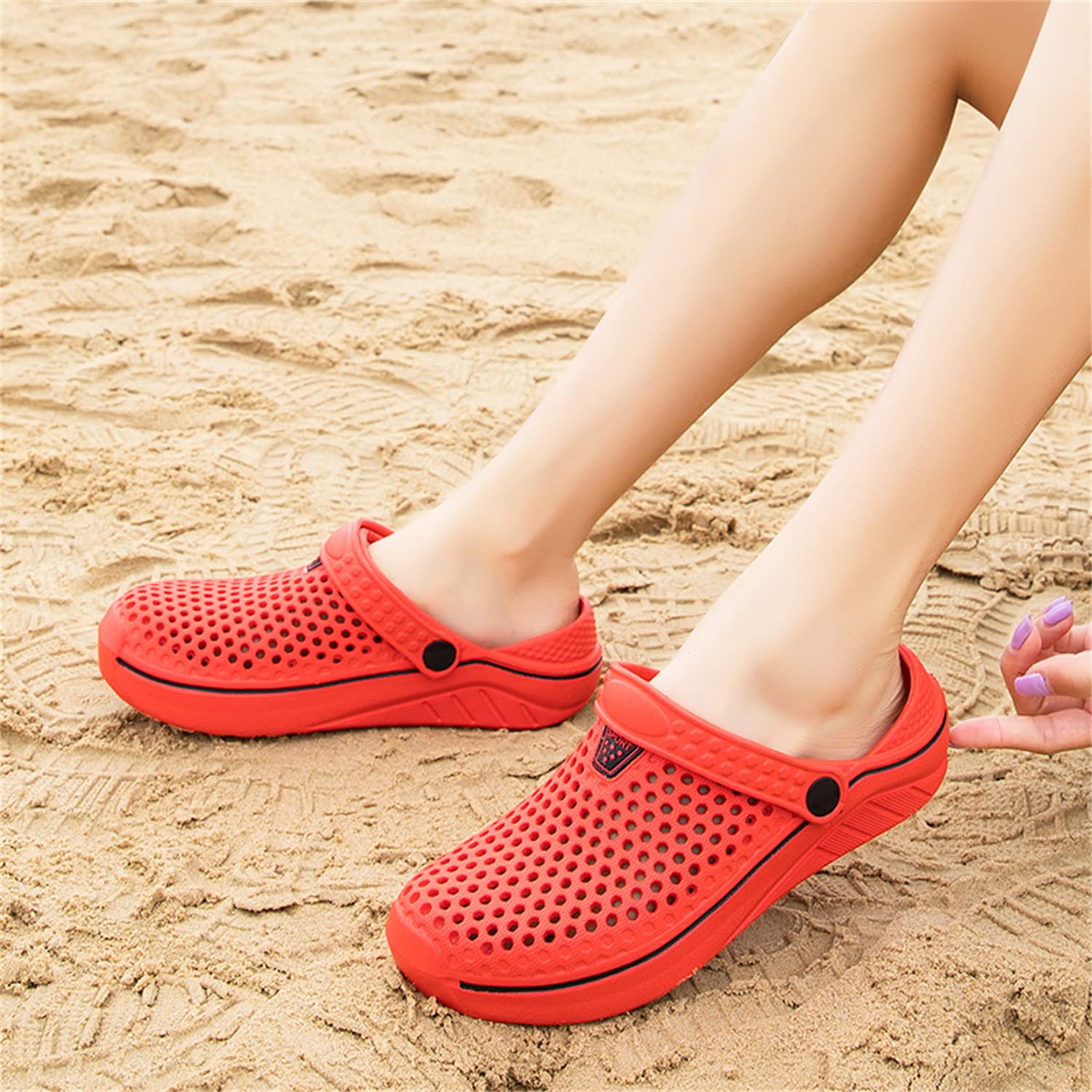 **Women's Garden Clogs - Breathable Water Shoes for Beach, Bathing, Walking & Travel | Non-Slip Comfortable Slippers for Home & Outdoor Use**