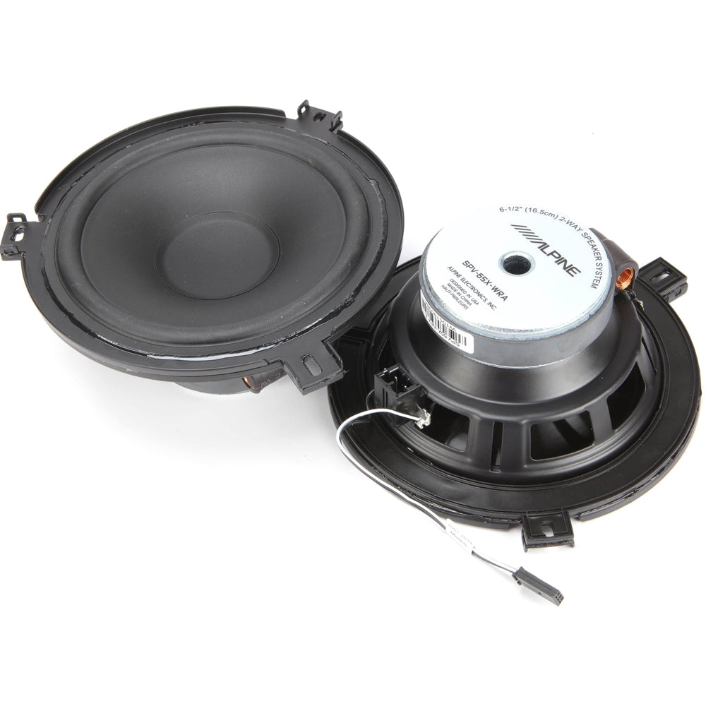 Alpine PSS 24WRA 300W Complete Sound System Upgrade Kit for 2018+ Jeep Wrangler & 2020+ Jeep Gladiator - Premium Car Audio for Off-Road Adventures & Daily Commuting