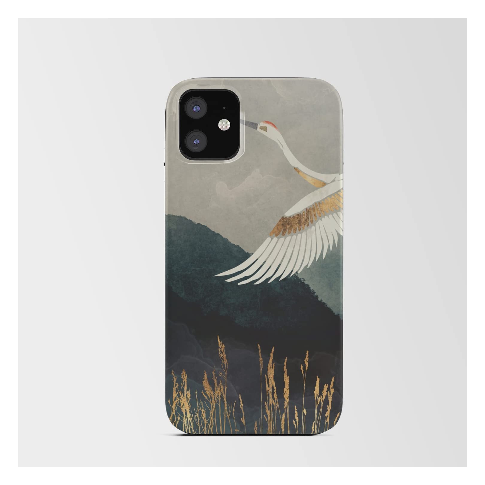 Elegant Flight Spacefrogdesigns Phone Card Case for iPhone 11 | Slim Wallet & Credit Card Holder | Perfect for Travel, Shopping & Everyday Use
