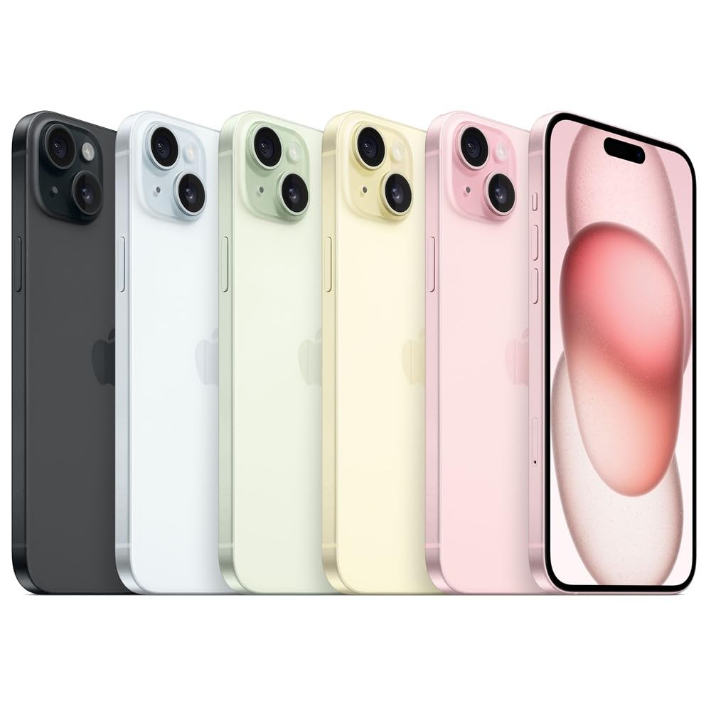 Apple iPhone 15 Plus 5G Unlocked Smartphone - 512GB Storage, 6GB RAM, 6.7