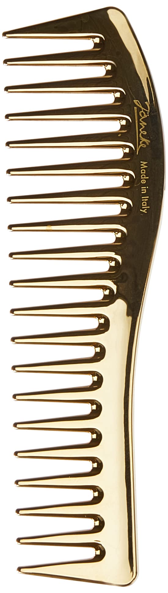 24K Gold Plated Jäneke Hair Styling Comb - 7