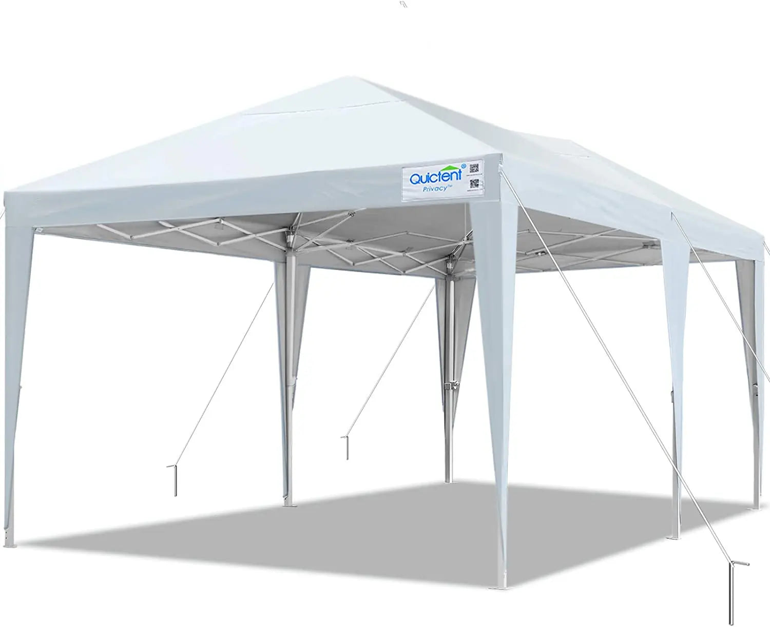 Quictent 10' x 20' EZ Pop Up Canopy Tent - Instant Shelter for Outdoor Events, Parties, Camping & Beach - Waterproof & UV Protection