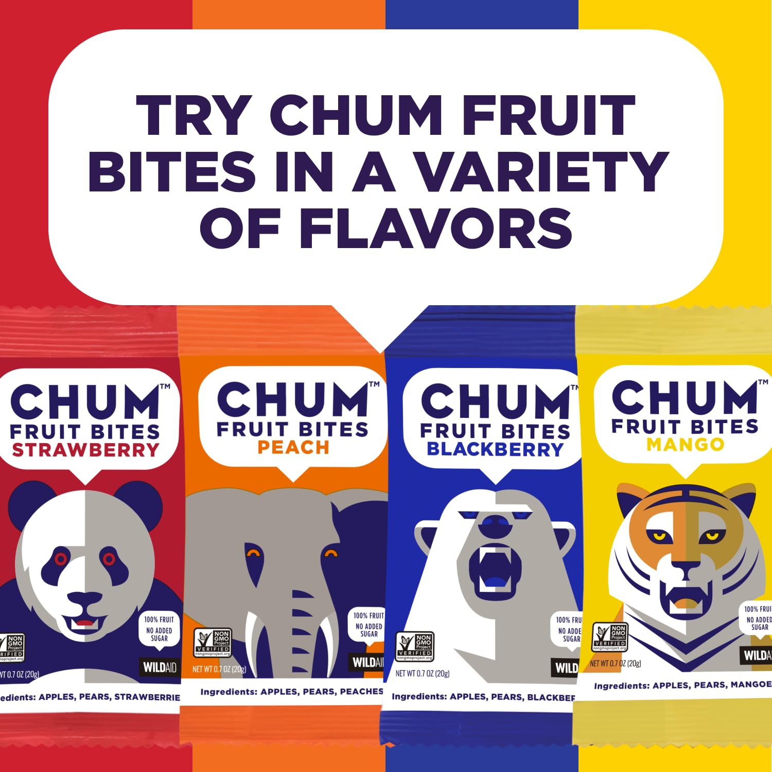 Chum Fruit Bites 100% Real Fruit Snacks - Peach Flavor, 72 Count | Non-GMO, No Added Sugar, Preservative-Free | Allergy-Friendly (Nut-Free, Gluten-Free), Vegan, Kosher & Paleo Certified | Perfect for School Lunches, Healthy Snacking & On-the-Go Nutrition